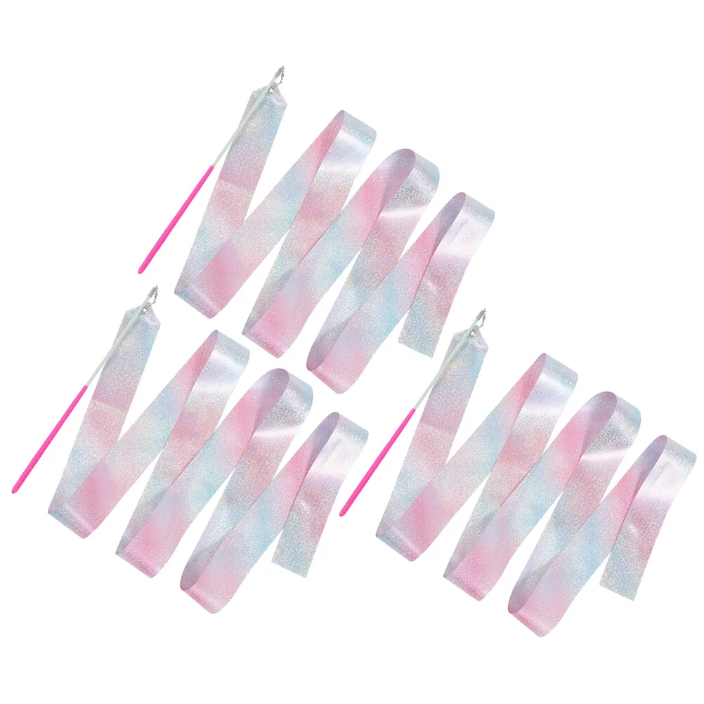

Accessories Dance Streamers Pink Decor Bright Color Dancing Ribbons