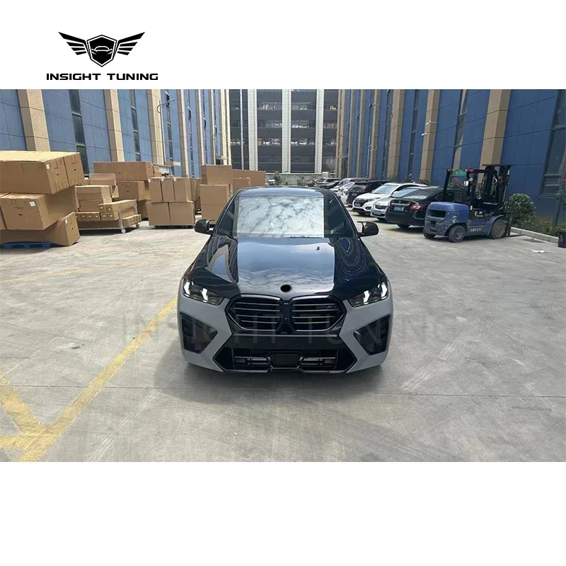 Высококачественные автомобильные бамперы 2023 обвес для X6 G06 Lci обновление до X6M F96