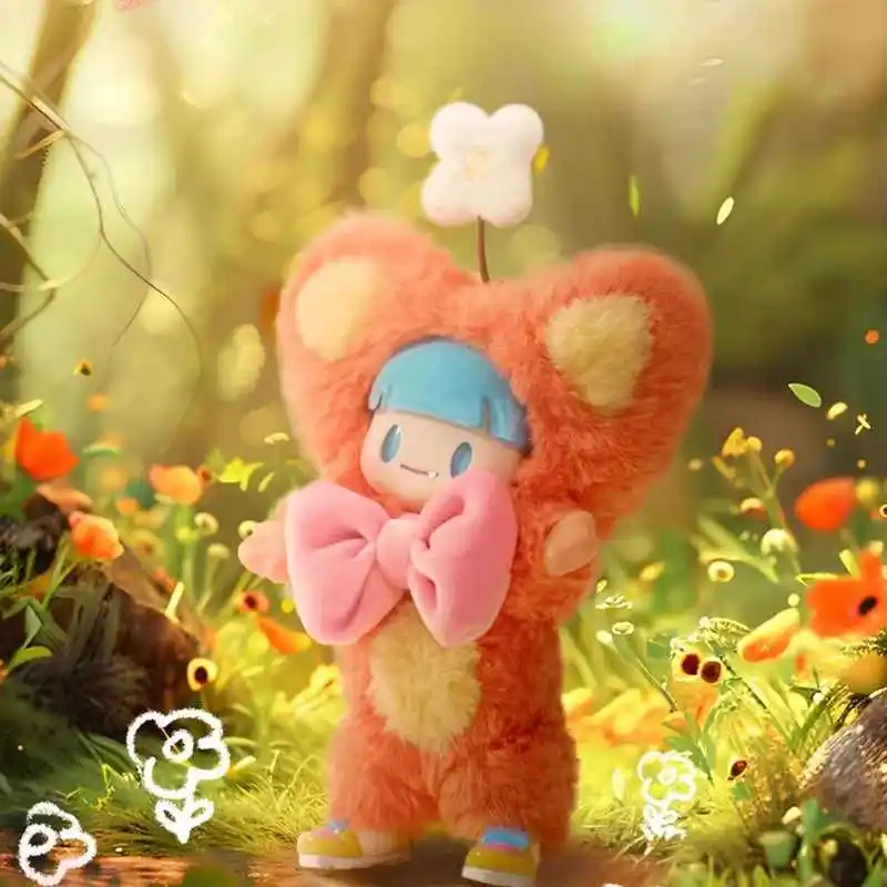 Stock Adou Colorful Life Series слепая коробка пушистая фигурка Mystery Box кулон Коллекционная