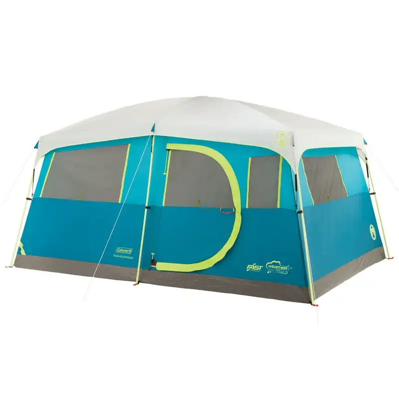 

8-Person Tenaya Lake™ Fast Pitch™ Cabin Camping Tent with Closet, Light Blue