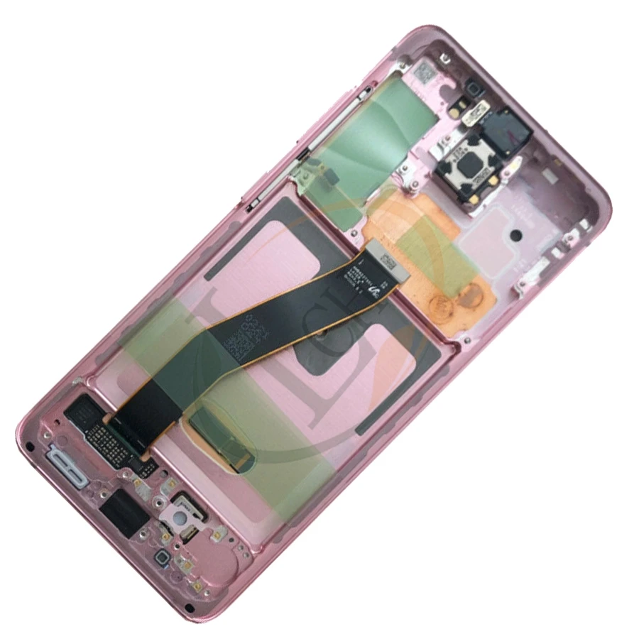 Для Samsung Galaxy S20 Lcd G980 G980F G980F/DS с рамкой дисплей сенсорный экран дигитайзер для s20 plus