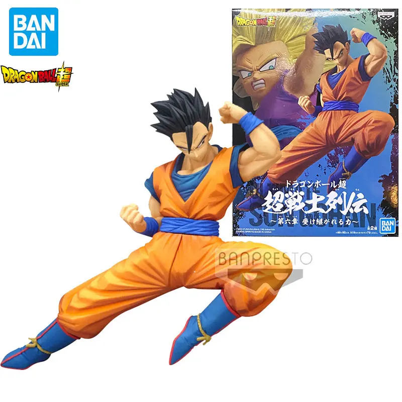 

Оригинальные фигурки BANDAI Dragon Ball Z Super Saiyan Gohan, фигурки героев, коллекционные игрушки, детские изысканные подарочные игрушки, аниме фигурки