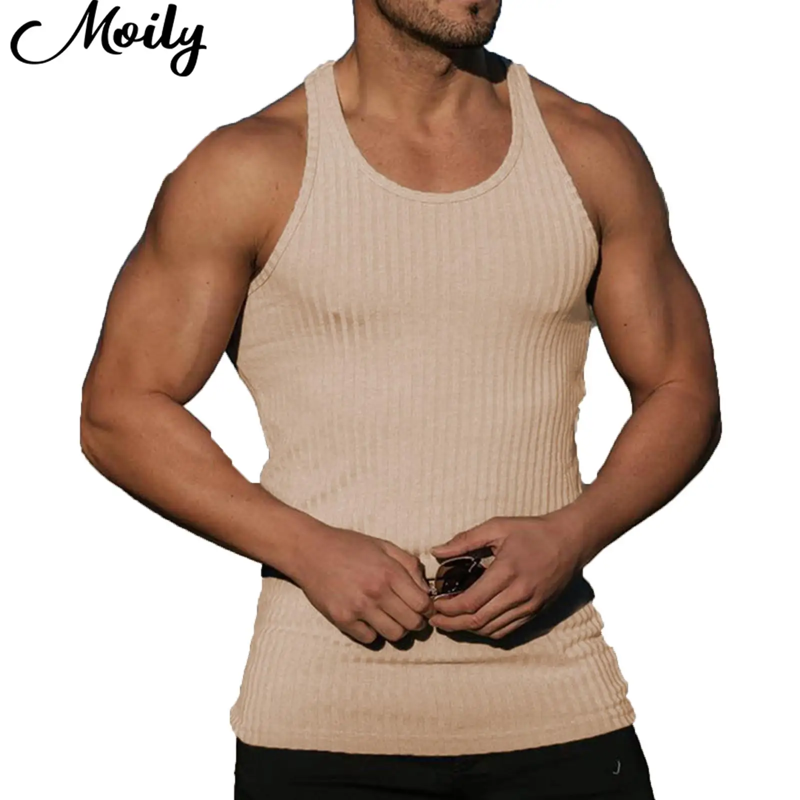 

Мужская дышащая Прозрачная майка, футболки без рукавов, эластичный трикотажный топ с задней частью, быстросохнущие спортивные футболки для...