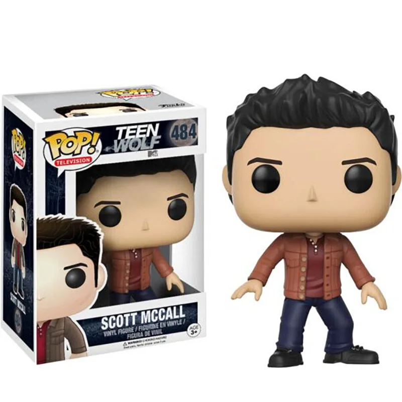 Funko Pop фильм подростковый волк модель 485 телефон Scott Mccall Wolverine #484 виниловые