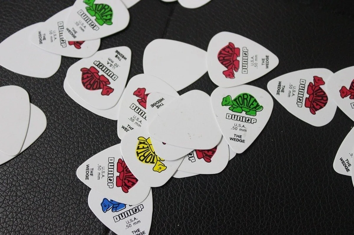 

100 шт., медиаторы для гитары, 0,5 мм