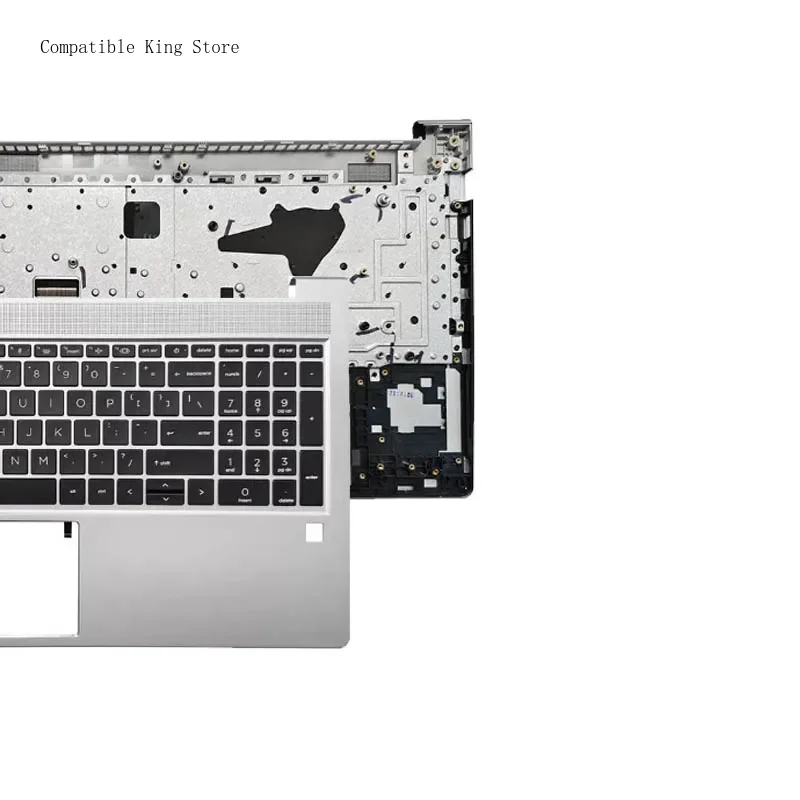 Фото Новая верхняя крышка (палмрест) с клавиатурой для ноутбуков HP Probook 450 G10 ZHAN 66 15 G6, запчасть для компьютера, аксессуар N43875-001 №1