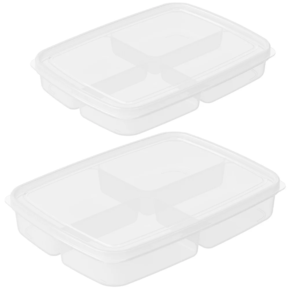 

2Pcs Fridge Box Fridge Refrigerator Box Box Organizer Storage Box