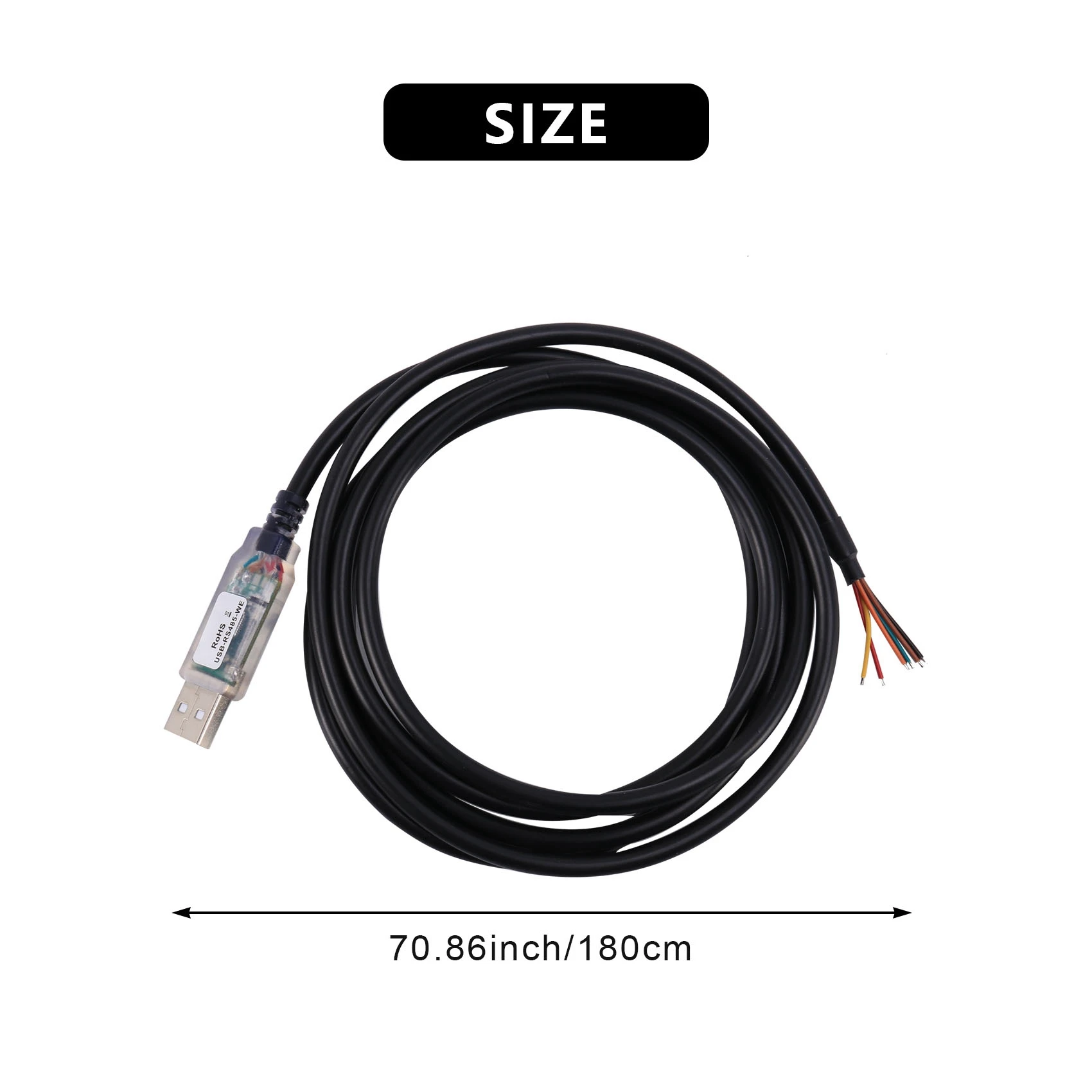 Длинный конец провода 1 8 м кабель USB-Rs485-We-1800-Bt последовательный порт USB-RS485 для