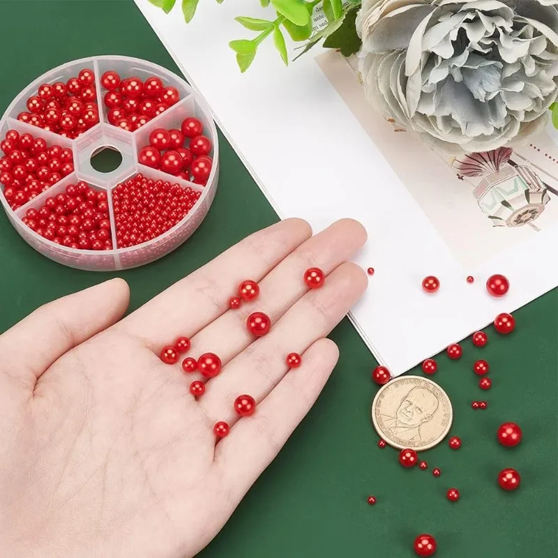 1113 шт. бусины для ВАЗ 6 размеров без отверстий