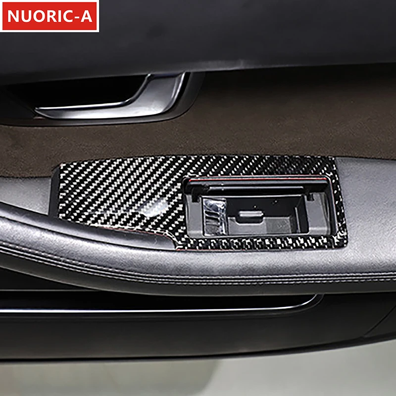 Кнопки для подъема оконного стекла из углеродного волокна декоративная панель