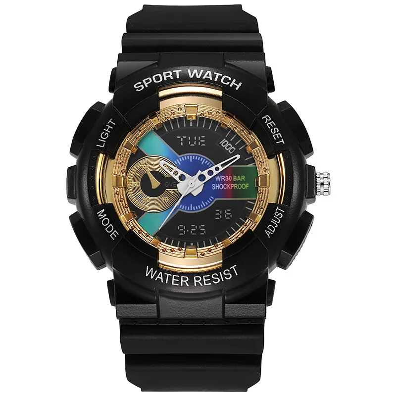 

Sports Kids Electronic Watch Multicolor Silicone Unicorn Waterproof Alarm Clock Week Luminous Children Digital Wristwatches Gift