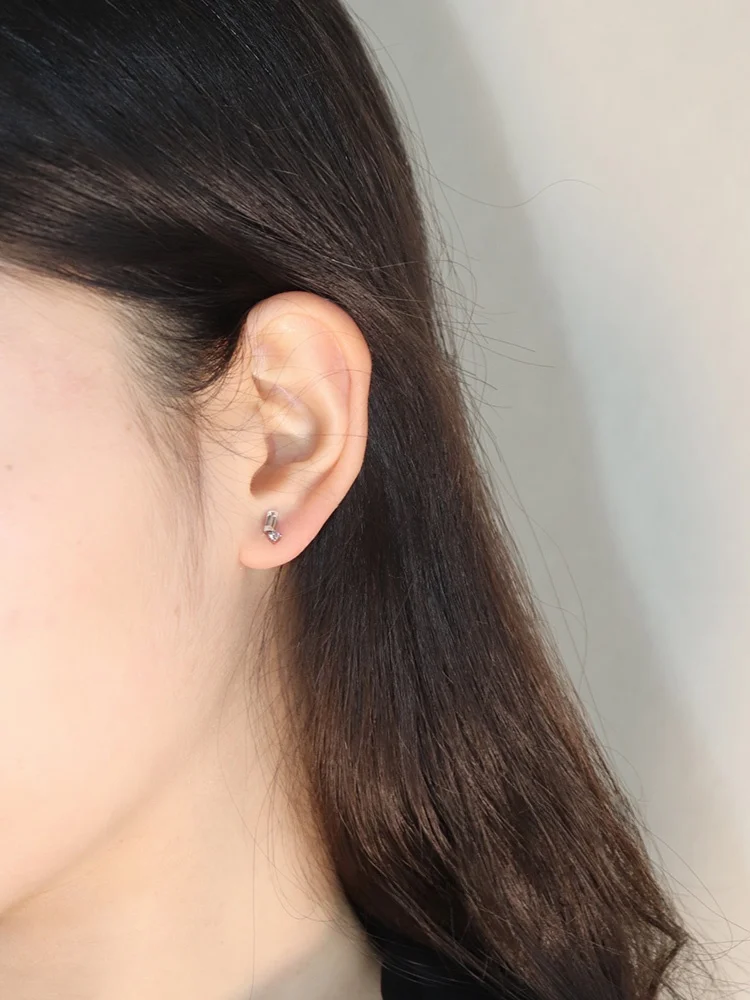 Продажа Anxie супер блестящие хрустальные ушные крючки асимметричные