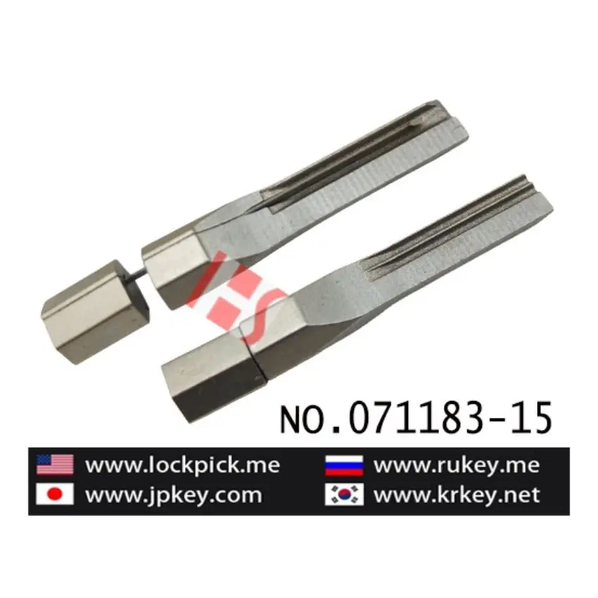 

New Lock Open Alloy Blade Single Row Ab Back Slot Durable Stainless Steel Tool Head