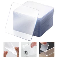 transparent double sided adhesive tape washable reusable tape gel socket paste tape no trace square strong sticker patch 66cm
