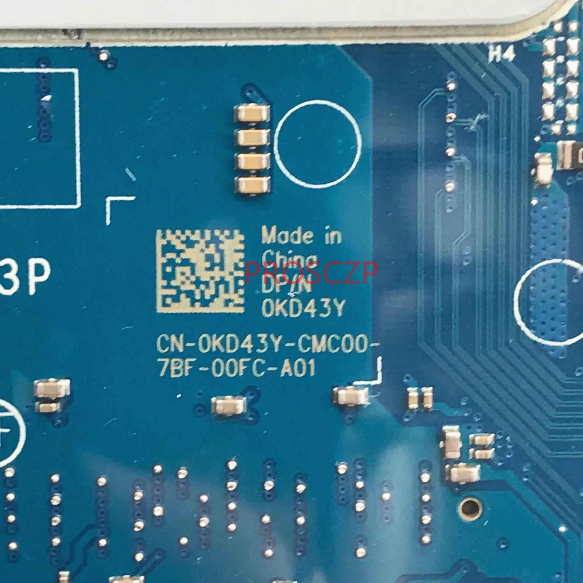 CN-0JG23N JG23N CN-0KD43Y KD43Y Для материнской платы ноутбука Dell Inspiron 15 7567 P65F BBV00/10 LA-D993P с процессором I5-7300HQ и графикой GTX1050 4G Тестирование включено.