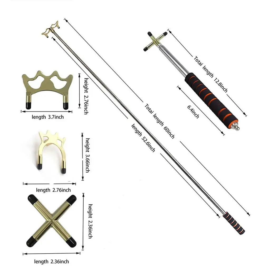 Портативный бильярдный кий мостик с головкой для игры в помещении
