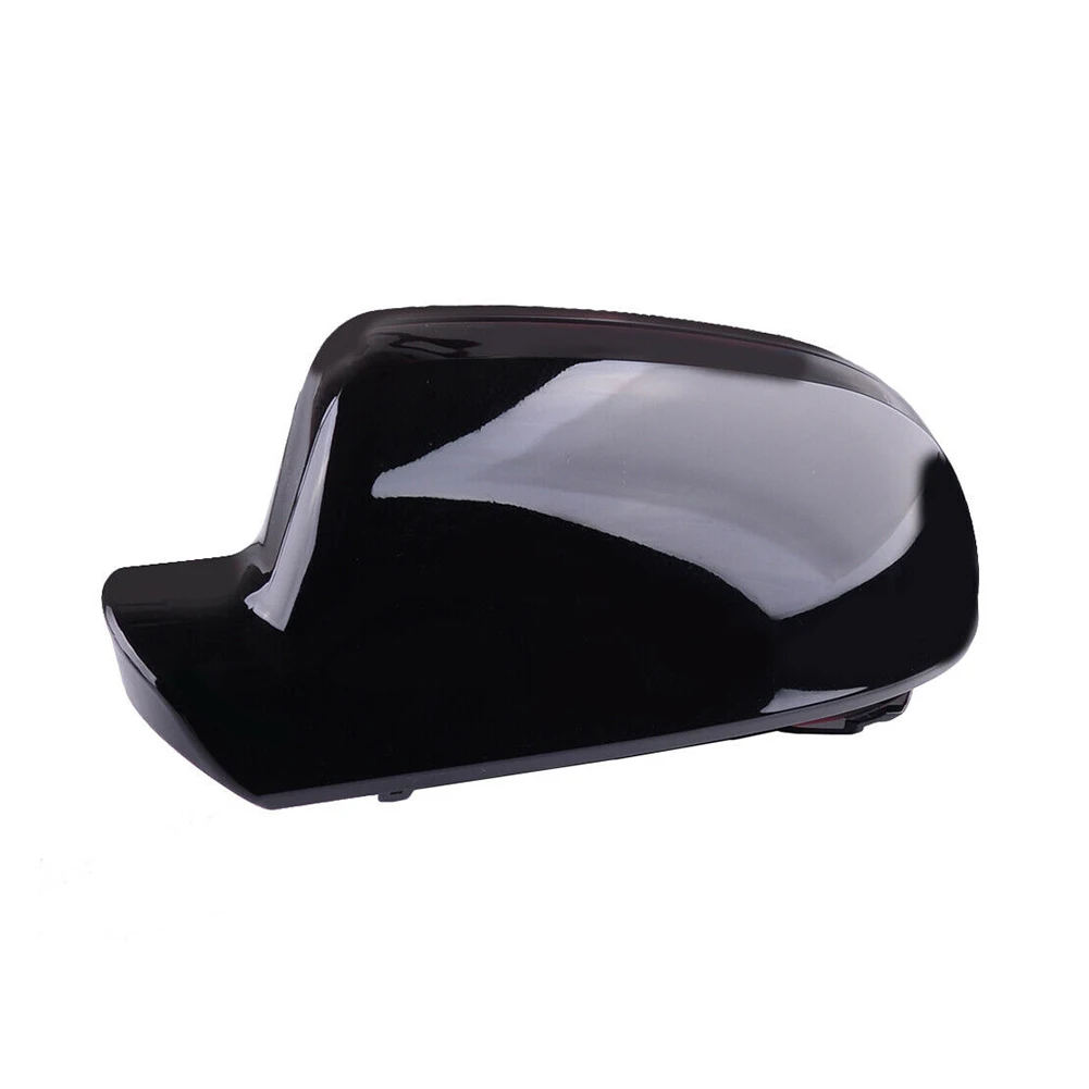 

High Quality Rearview Mirror Cap Replacement Reversing Mirrors Protector 2pcs Black Exterior Accessories Left & Right Side