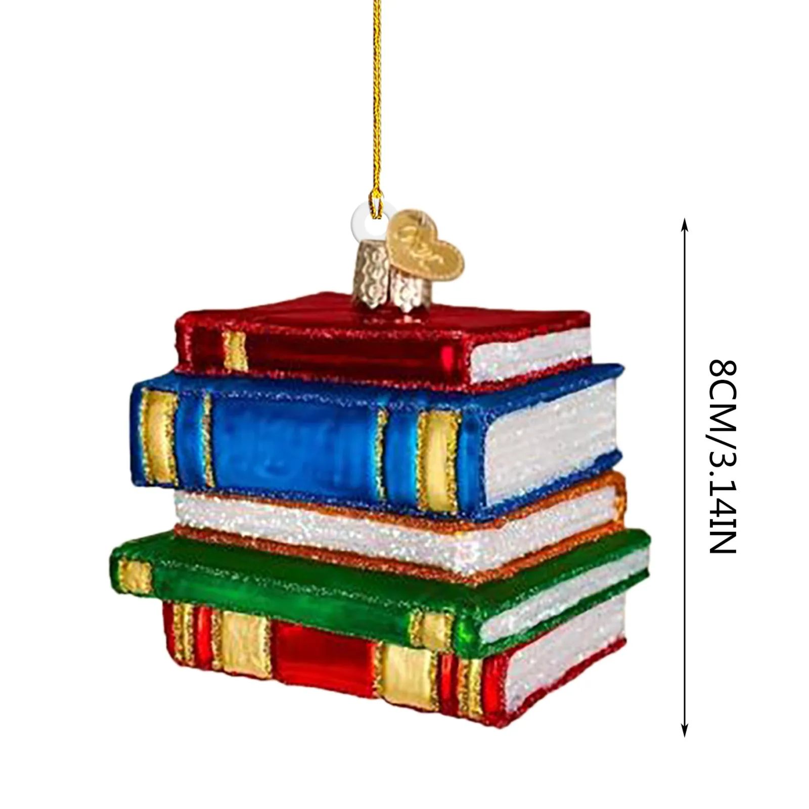 Веселая книга для чтения, Рождественская книга, акриловое украшение (art.: 3920bf09cc3d7) - 3920bf09cc3d7