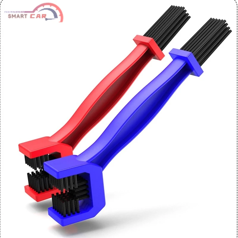 

Motorcycle Mountain Bike Bicycle Scooter Double-end Chain Cleaning Brush Cycle Chain Brush Cleaner Motorbike Chain Clean