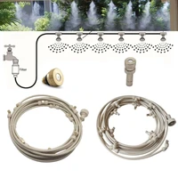 69121518m high quality cooling water fog sprayer system garden nebulizer outdoor misting kit for greenhouse watering kits