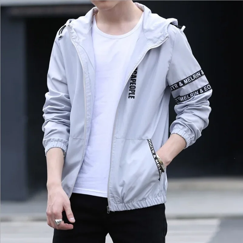 Мужская солнцезащитная одежда легкая дышащая защита от ультрафиолета