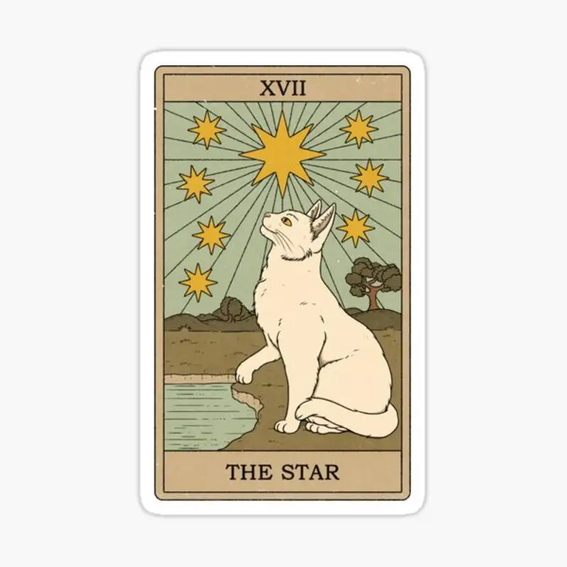 

The Star Sticker for Laptop Decor Bedroom Car Cute Cartoon Art Fashionable Public Suitcase