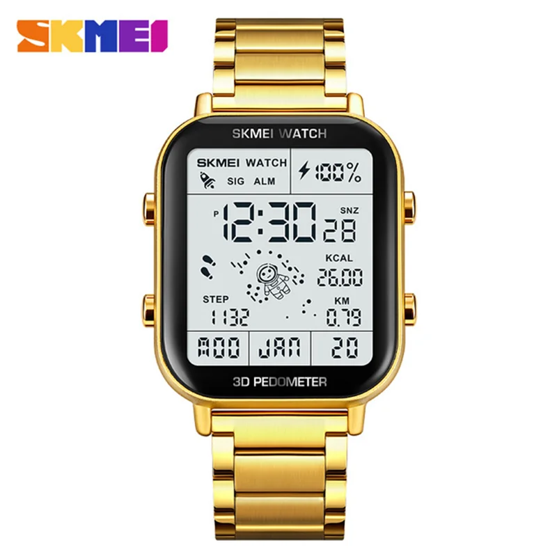 

SKMEI 1888 Luxury Sport Electronic Watches Fashion Waterproof Men's Digital Watch Business Wristwatch Men Clock Reloj Masculino
