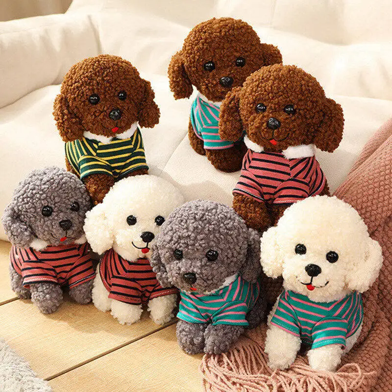 

Cute puppy dog doll teddy dog doll husky small rag doll plush toy children's birthday gift