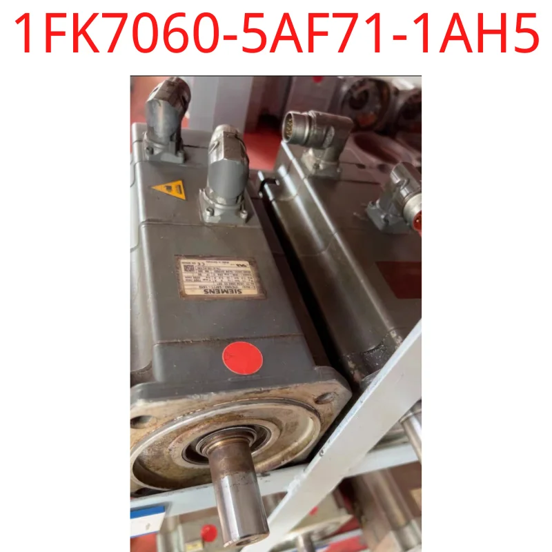 

used Siemens test ok rod 1FK7060-5AF71-1AH5 SIMOTICS S synchronous servo motor 1FK7 Compact 6.0 Nm, 100K 3000 rpm, 1.48 kW