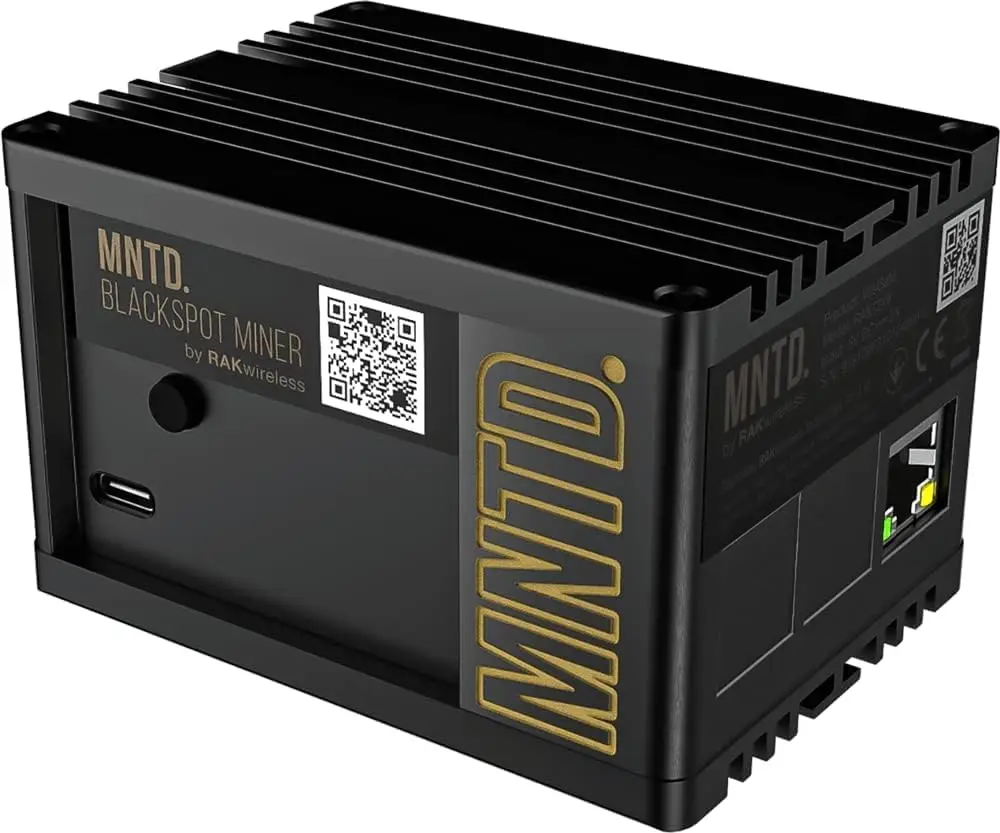 

ORIGINAL MNTD Helium Blackspot Miner (Black)