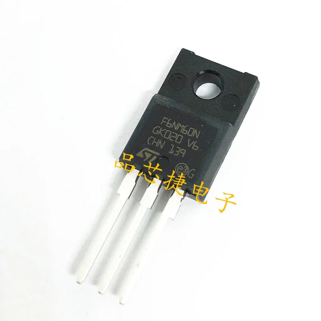 

10 шт. Оригинальный Новый STF6NM60N F6NM60N TO220F 600V 4.6A MOS FET
