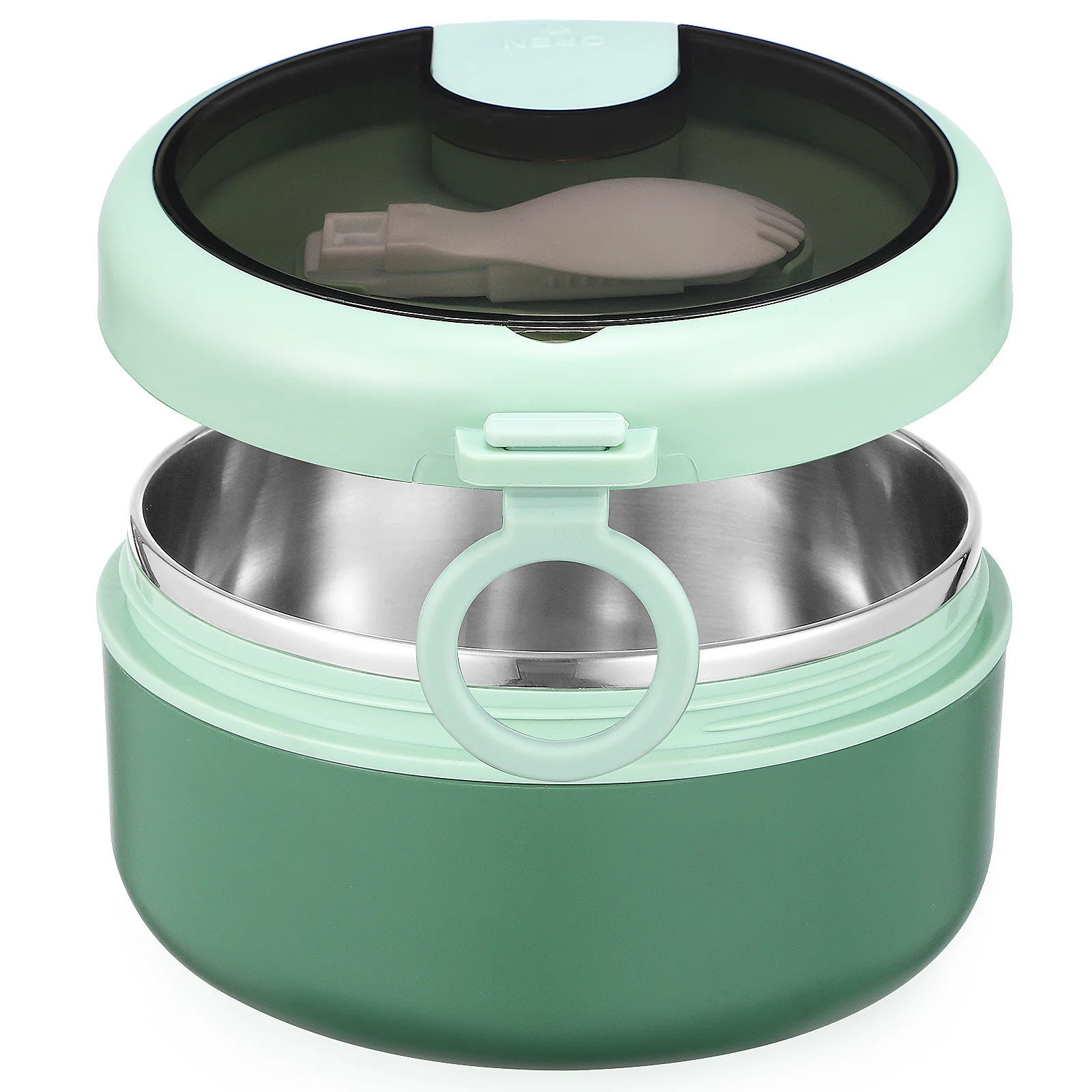 

Lunch Holder Ramen Cooker Food Container Portable Adult Containers 304 Stainless Steel Adults Large Bowl Office