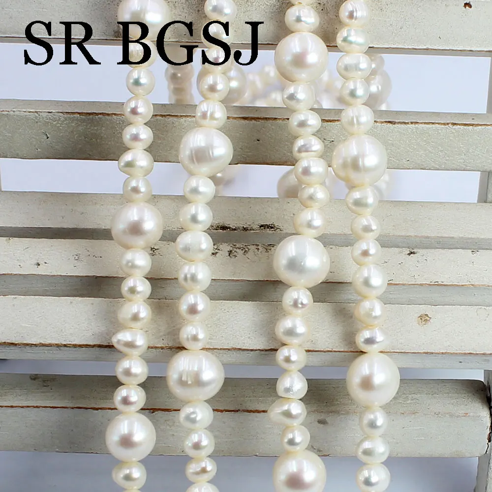 Серебряное ожерелье из жемчуга SR BGSJ