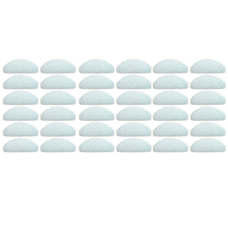 

36 шт., коврики из микрофибры для пылесоса ECOVACS DEEBOT OZMO T8 T8 AIVI