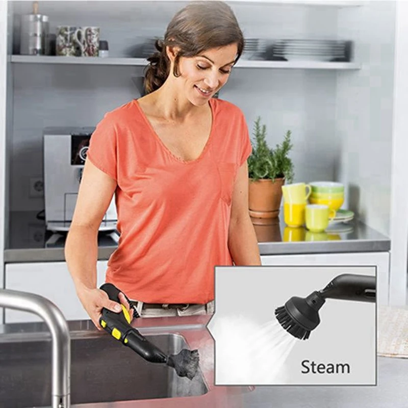 Сменная круглая насадка щетка набор паровой швабры для Karcher SC2 SC3 SC4 SC5 SC7 часть