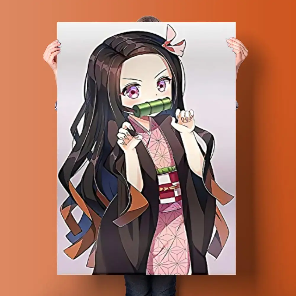Плакат nezuko zenitsu печать на стене Художественная Картина холсте плакат для