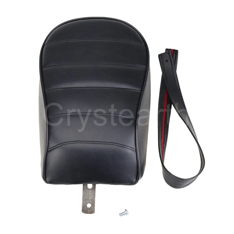 

For Harley Sportster Iron 883 XL883N 2014 2015 2016 2017 Black Motorcycle Passenger Rear Seat Pad Cushion Pillion Rear Seat