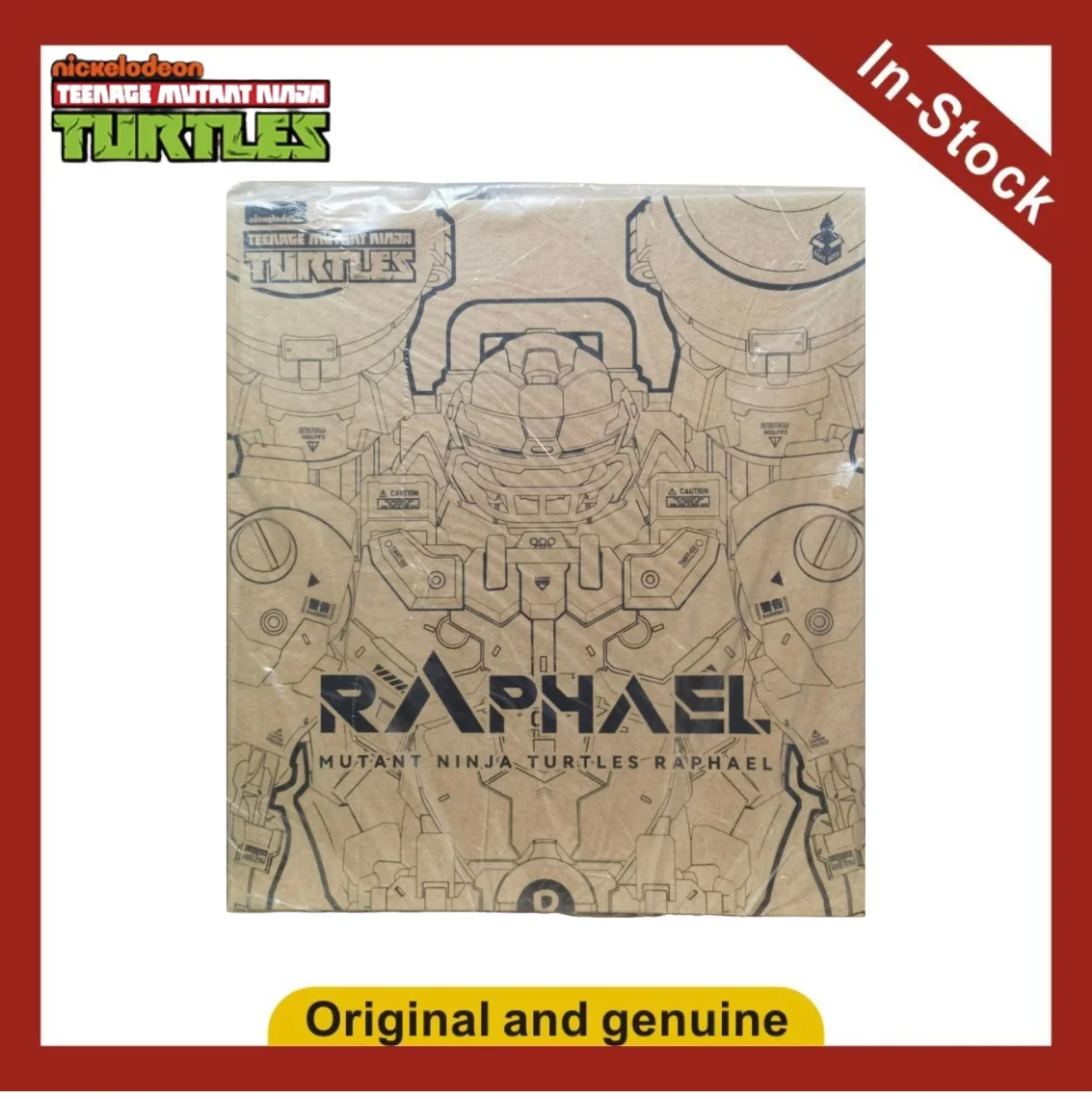 Фото 【UA】 HEATBOYS MechaHeat Series Alloy Mecha TMNT Рафаэль, эксклюзивная серия, фигурка-модель, игрушка, подарок №1