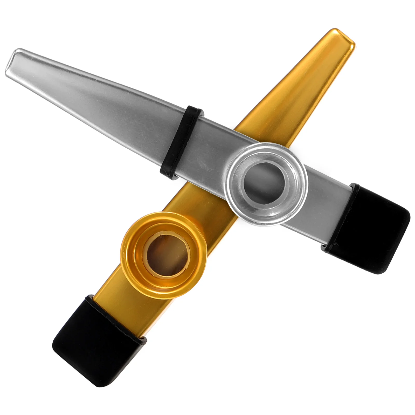 

6 Pcs Kazoos Adults Performance Beginner Musical Silica Gel Instrument Metal Child Bulk Children