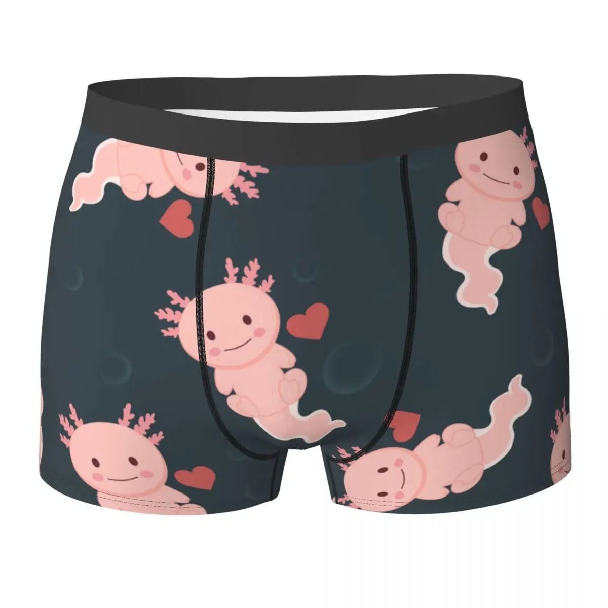 

Mens Boxer Sexy Underwear Axolot Underpants Male Panties Pouch Short Pants