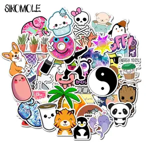 Наклейки для ноутбука, Стикеры для мотоцикла, автомобиля и чемодана, 50 шт.