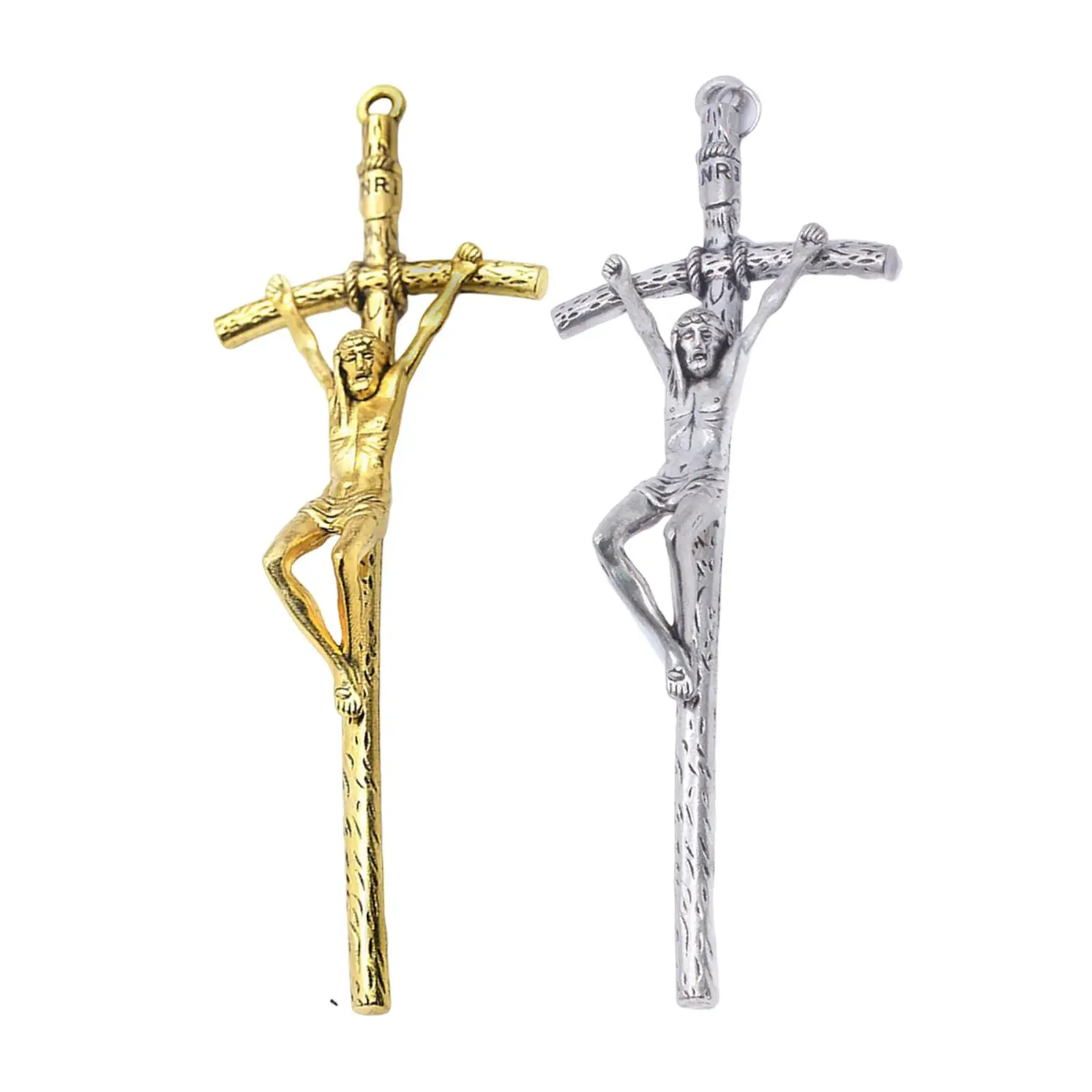 

Fashion Dangling Cross Decoration Chic Gift Jewelry Zinc Alloy Suspension Ornaments for Vehicles Handbag Unisex Families Lovers