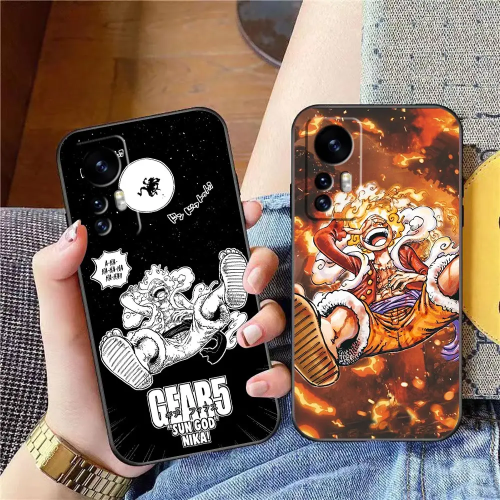 

O-One P-Piece L-Luffy Phone Case For Xiaomi 13 12 12X 12T 11 11T 10 9SE 9 CC9 8SE 8 Pro Lite Plus Case Funda Cqoue Shell Capa