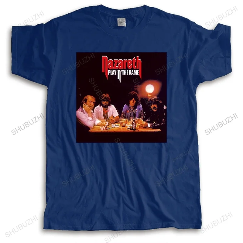 Черная мужская футболка Nazareth Playnthe Game