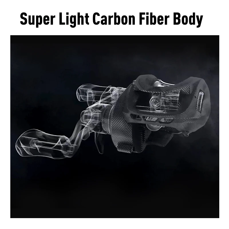 Kingdom 135g Ultra Light Spool Bait Finesse Baitcasting Fishing Reel Micro Monster 7.1:1 8.1:1 4kg Shallow Spool Light Game Coil