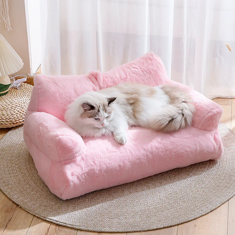 

Диван-будка для домашних животных, многофункциональный домик для кошек и будка, съемный домик для собак для кошек, маленькая деталь