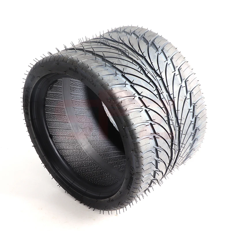 Бескамерная шина 235/30-10 R10 плоская резиновая для бега квадроцикла багги куб. См