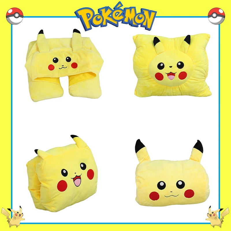 

30cm TAKARA TOMY Pokemon Pikachu Plush Pillow Toy Doll Soft Stuffed Throw Pillow Cartoon Kawaii Toy Birthday Gift for Girlfriend