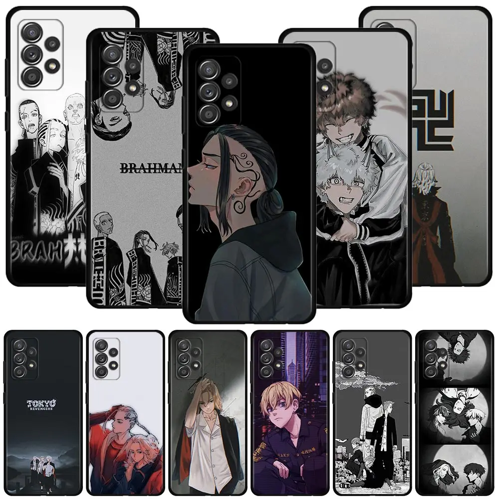 Tokyo Revengers Hot Blooded Boy Shell For Samsung Galaxy A12 A52 A51 A32 A21s A71 A02s A32 A31 A72 A22 A11 A41 A42 A01 Case