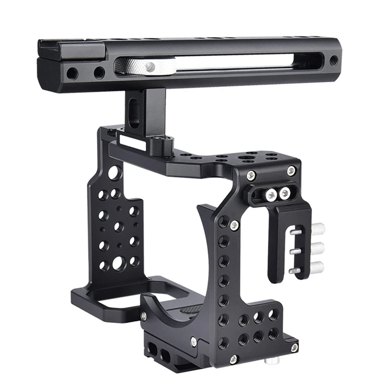 

Camera Cage For Sony A7 Series Camera Rabbit Cage For 7K, A72, A73, A7S2, A7R3, A7R2, A7X With Hand Grips